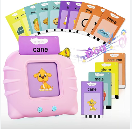 Talking flash cards Preschool learning toy